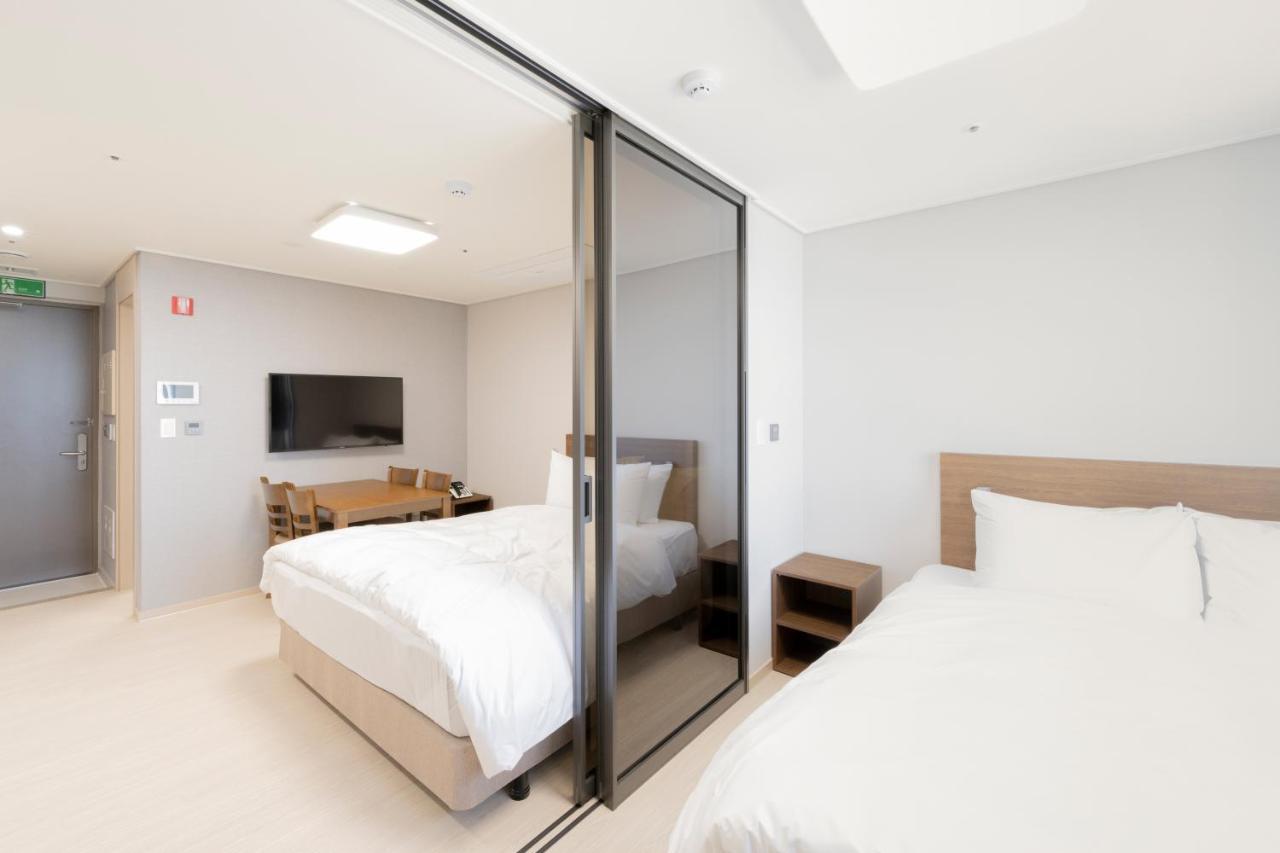 Donghae Oceancity Residence Hotel Exterior foto